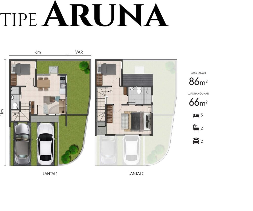 layout aruna