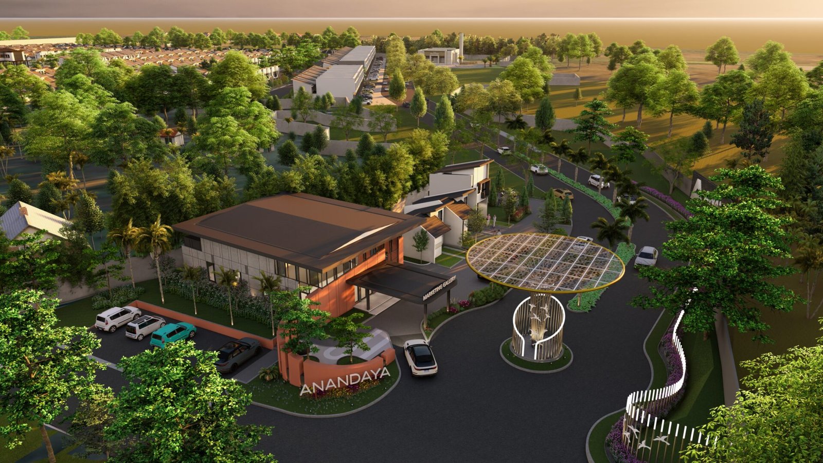 Anandaya: Hunian Modern Bernuansa Resort dengan Infinity Park