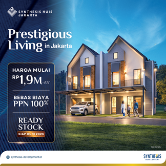 banner-synthesis-huis-1,9M-an rumah di jakarta
