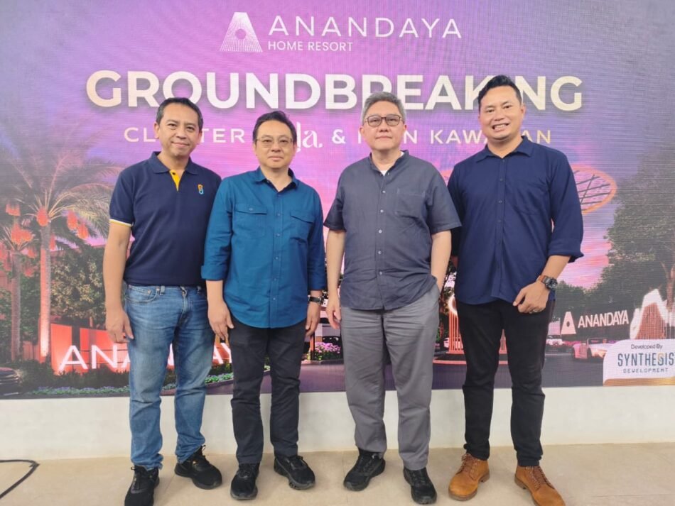Synthesis Development Resmi Lakukan Ground Breaking Cluster Nala & Peresmian Ikon Kawasan di Anandaya Home Resort